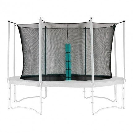 Siatka ochronna do trampoliny 312 cm 10ft wewnętrzna 160 cm wysokość 8 słupków