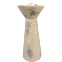 Świecznik Ceramiczny o Efekcie Starości 20x9 cm