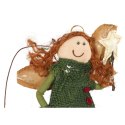 Zielony Anioł Figurka Zawieszka Szerokość 29 cm