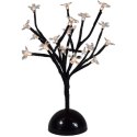 Baterijne Drzewko LED Bonsai, 20 Diod, Kolor Czarny, Do Użytku Wewnętrznego