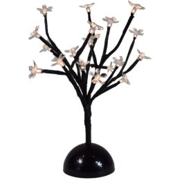 Baterijne Drzewko LED Bonsai, 20 Diod, Kolor Czarny, Do Użytku Wewnętrznego