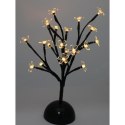 Baterijne Drzewko LED Bonsai, 20 Diod, Kolor Czarny, Do Użytku Wewnętrznego