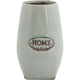 Ceramiczny Wazon-Doniczka w Stylu Vintage w Kolorze Miętowym