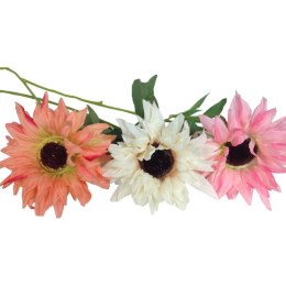 Słonecznik Pomarańczowy Decor - Kwiat Pojedynczy 64cm