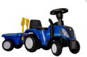 Jeździk odpychacz traktor z przyczepką i funkcjami dźwiękowymi oraz świetlnymi