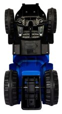 Jeździk odpychacz traktor z przyczepką i funkcjami dźwiękowymi oraz świetlnymi