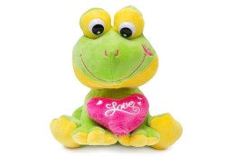 Pluszowa żabka z sercem 20 cm