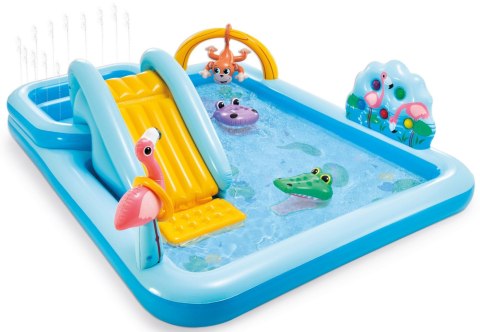Super plac zabaw dżungla z basenem i zjeżdżalnią INTEX 57161