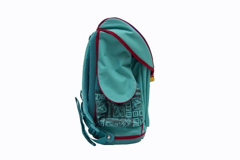 Tornister szkolny ELITE ergonomiczny i extra lekki tylko 1,10 kg turkusowy