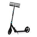 Duża składana hulajnoga 95-105 cm Bauerkraft czarno-niebieska