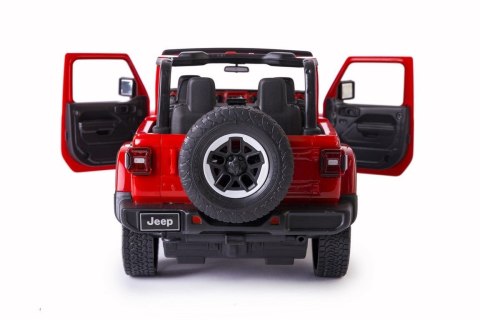 Jeep Wrangler JL R/C skala 1:14 Rastar 79400 samochód sterowany czerwony