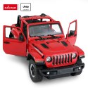 Jeep Wrangler JL R/C skala 1:14 Rastar 79400 samochód sterowany czerwony