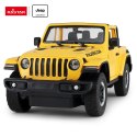 Jeep Wrangler JL R/C skala 1:14 Rastar 79400 samochód sterowany żółty
