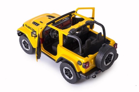 Jeep Wrangler JL R/C skala 1:14 Rastar 79400 samochód sterowany żółty