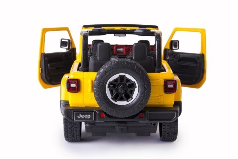 Jeep Wrangler JL R/C skala 1:14 Rastar 79400 samochód sterowany żółty