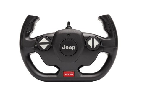 Jeep Wrangler JL R/C skala 1:14 Rastar 79400 samochód sterowany żółty