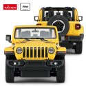 Jeep Wrangler JL R/C skala 1:14 Rastar 79400 samochód sterowany żółty
