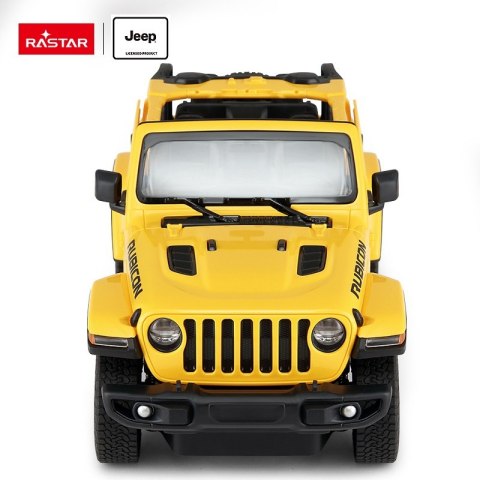 Jeep Wrangler JL R/C skala 1:14 Rastar 79400 samochód sterowany żółty