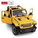 Jeep Wrangler JL R/C skala 1:14 Rastar 79400 samochód sterowany żółty