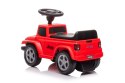 Jeździk odpychacz pchacz z dźwiękiem Jeep auto dla dziecka czerwony