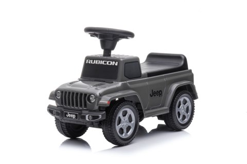Jeździk odpychacz pchacz z dźwiękiem Jeep auto dla dziecka szary