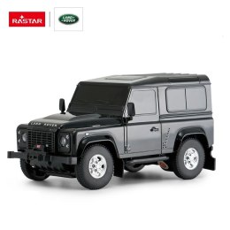 Land Rover Defender skala 1:24 Rastar 78500 samochód sterowany czarny
