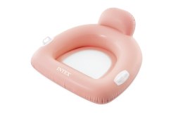Dmuchany fotel materac z oparciem 114x107 cm INTEX 56801 mix kolorów