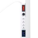 Grzejnik na podczerwień panel grzewczy promiennik IR 600W WIFI 60x100 cm biały