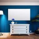 Grzejnik na podczerwień panel grzewczy promiennik IR 600W WIFI 60x100 cm biały
