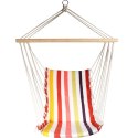 Hamak-Krzesło Brazylijskie Goliat do Ogrodu i Domu Z Kolorowych Pasków