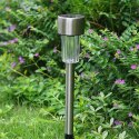 Klasyczna Lampa Solarne Ogrodowa TH020D z Czujnikiem Zmierzchu i Łatwym Montażem
