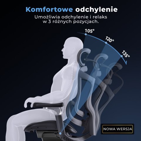 Fotel ergonomiczny ANGEL biurowy kosmO