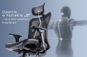 Fotel ergonomiczny ANGEL biurowy obrotowy kalistO szary