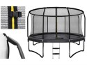 OUTLET Trampolina Ogrodowa Model Exclusive 312cm/10FT Dla Dzieci Z Wzmacnianą Siatką