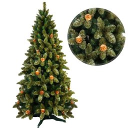 Choinka Sztuczna GOLIAT KLAUDIA 150cm, Wysokiej Jakości, Polski Produkt, Zielona, Gotowa do Rozłożenia