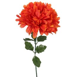 CHRYZANTEMA POJEDYNCZY KWIAT FI 20 CM POMARAŃCZOWY