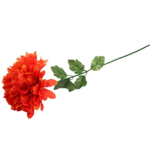 CHRYZANTEMA POJEDYNCZY KWIAT FI 20 CM POMARAŃCZOWY