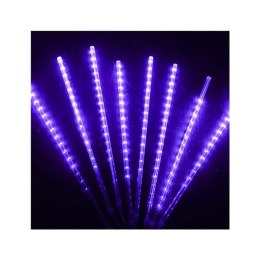 'Lampki Choinkowe Meteory Fioletowe 288 LED - Dekoracja Świetlna Wewnętrzna'