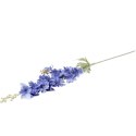 Ostróżka Dekoracyjna Podwójna Gałązka Niebieska - 80 cm