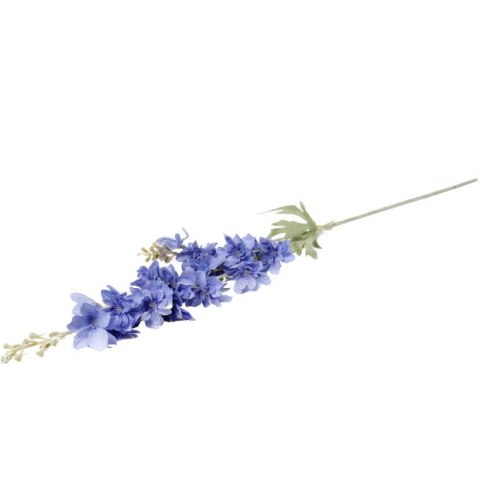 Ostróżka Dekoracyjna Podwójna Gałązka Niebieska - 80 cm