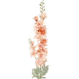 Ostróżka Dekoracyjna Podwójna Gałązka W Kolorze Łososiowym 80 cm