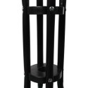 STOLIK OKRĄGŁY BISTRO OGRODOWY SZKLANY BALKONOWY 60 CM