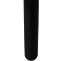 STOLIK OKRĄGŁY BISTRO OGRODOWY SZKLANY BALKONOWY 60 CM