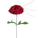 Sztuczna Chryzantema Ciemno Różowa 45 cm - Dekoracja na Wszystkich Świętych