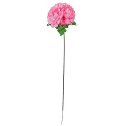 Sztuczna Chryzantema Jasno-Różowa - Dekoracja na Wszystkich Świętych, Wysokość 68cm