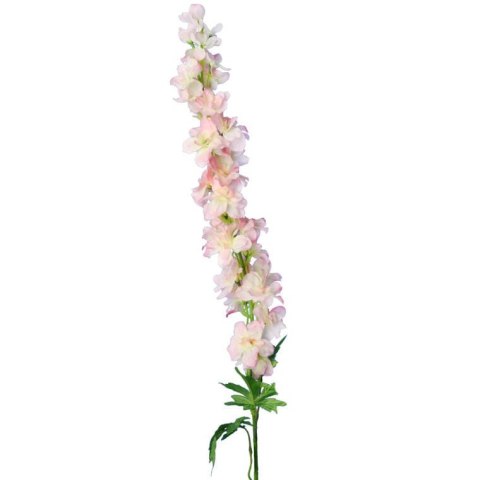 Sztuczna Gałązka Ostróżki Długiej Jasno Różowej - 78 cm
