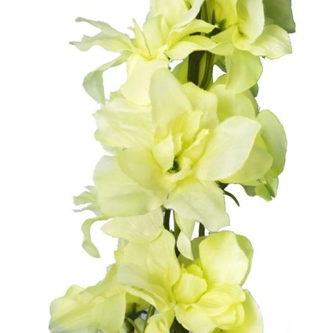 Sztuczna Gałązka Ostróżki Długiej - Kolor Żółty, 78 cm