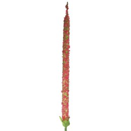 Sztuczny kwiat - gałązka czosnku w spiralnym kształcie, kolor ciemny róż, długość 110cm