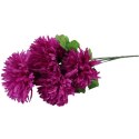 BUKIET 7 CHRYZANTEM FIOLETOWYCH FI 16 CM