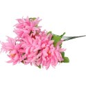 Bukiet 7 chryzantem strzępiastych 40 cm kolor różowy